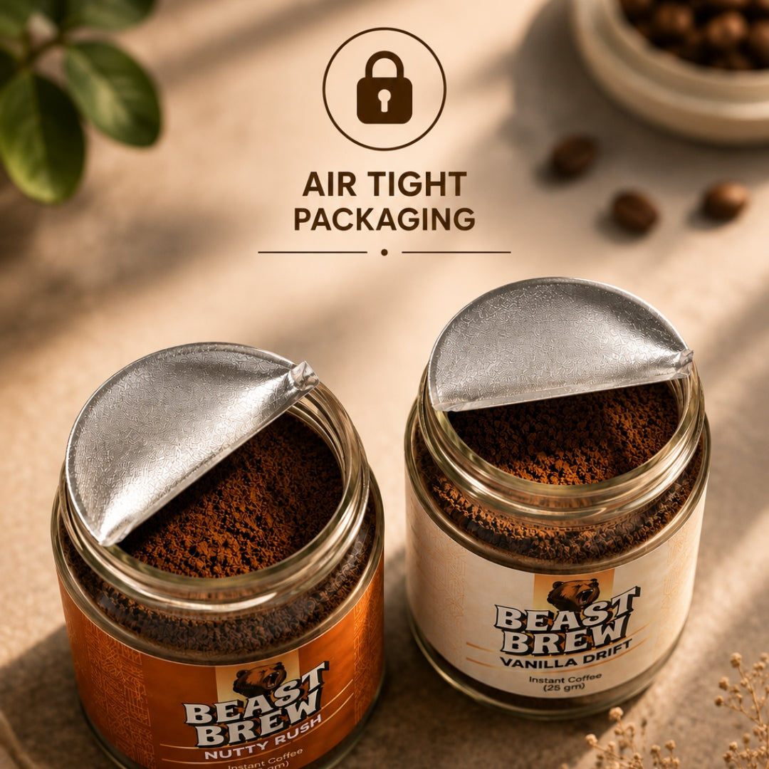 BeastBrew Smooth Combo — Vanilla Drift + Nutty Rush Hazelnut