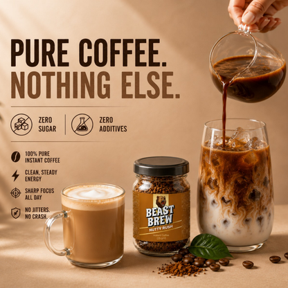 BeastBrew Discovery Combo  Try All 3 Flavours Instant Coffee